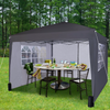 3 x 3 m Pop up Gazebo Waterproof Outdoor Garden Marquee Canopy With Sides
